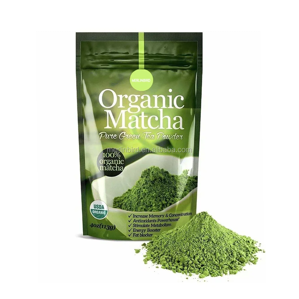 Good Quality Chinese Matcha 4A Grade Matcha Powder Organic Tea Powder forDrinking and Cooking
