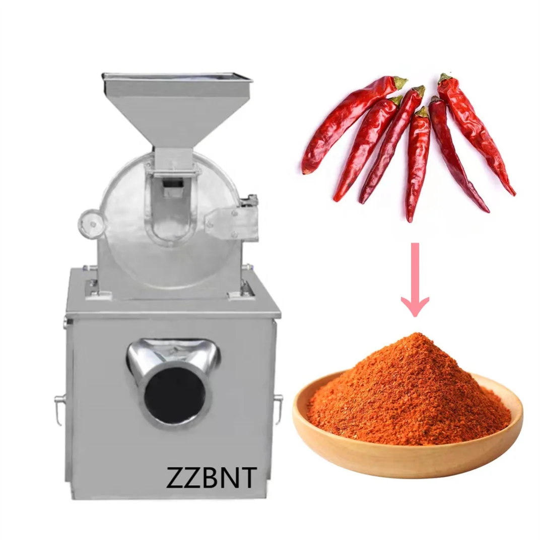 Stainless steel universal grinder grain grinder large commercial Chinese herbal medicine grinder equipment