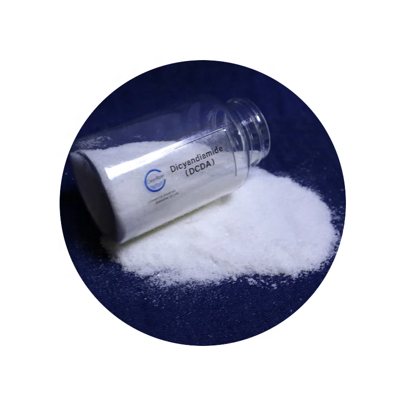 Красители промышленного класса dicyandiamide 99.8% Dicyanodiamide cas 461-58-5