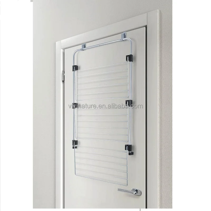 Over door hanging  3 tier folding cloth and towel  rack,  cloth rack