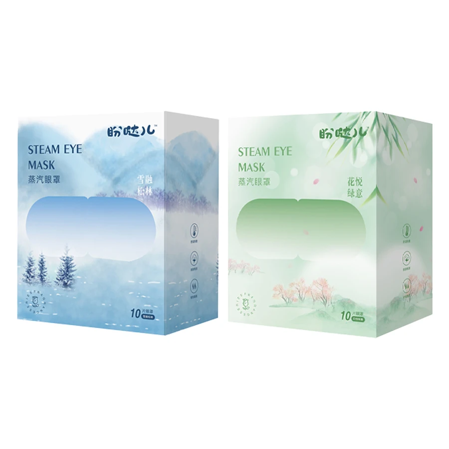 OEM best self heating warming heated eye masks steam warm heat hot compress gentle instant disposable steam eye mask patch