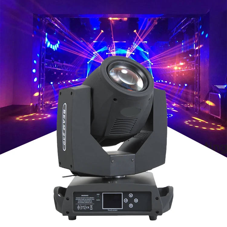 Popular sharpy 230w Computer-controlled moving head beam light is suitable for night club and stage