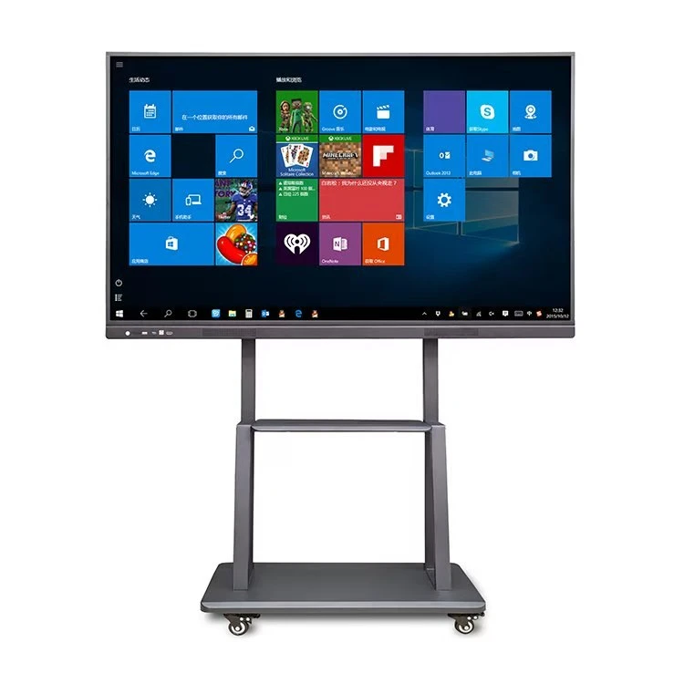  55 65 75 86 дюймов Android Windows Ultra HD 4K интерактивный сенсорный экран монитор светодиодная смарт-Плата ТВ с ПК все в одном