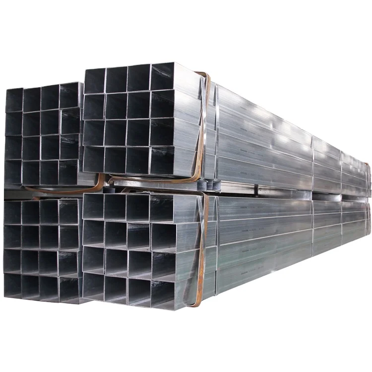 China Factory SHS RHS GI hot dip galvanized steel pipe