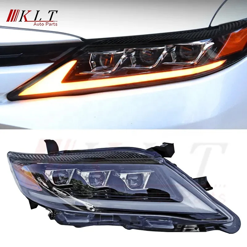 KLT  New Style LED HEAD LAMP For CAMRY Headlight Headlights Auto Headlight for 2007-2011 2012 -2014 CAMRY Head lamps