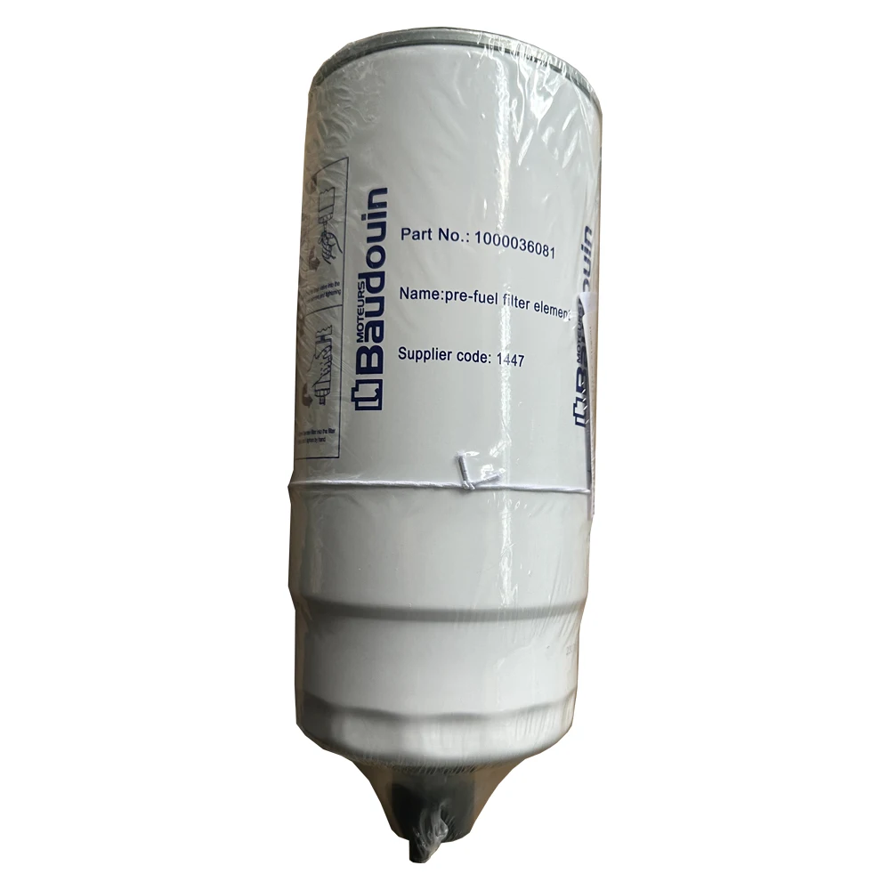 WEICHAI Baudouin Fuel Filter WEICHAI M26/M33/WP series Fuel Filter Element 1000036081 engine part