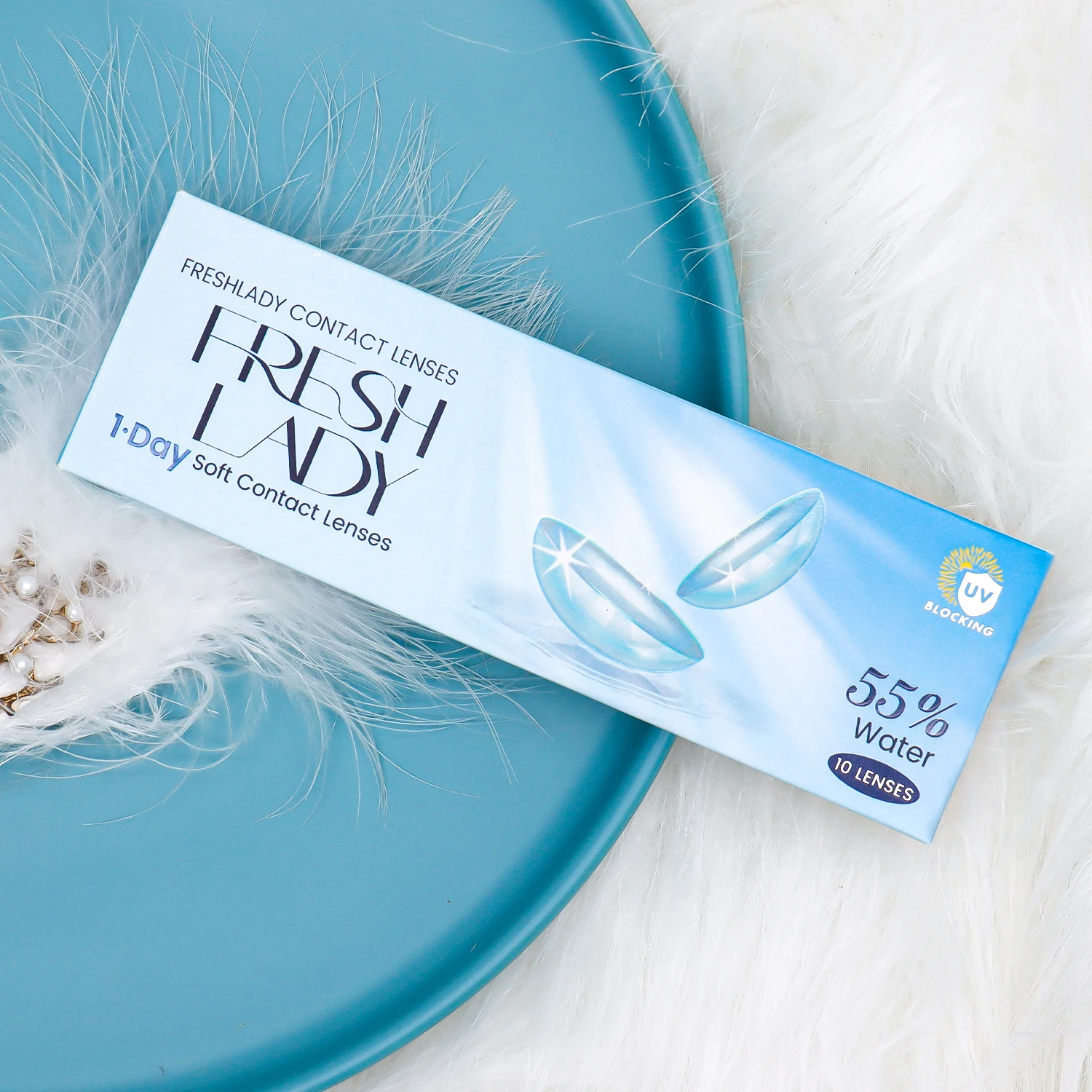 Контактные линзы Fresh Lady Day, новые модные цветные контактные линзы для ежедневного использования, оптовая продажа, контактные линзы естественных цветов для глаз