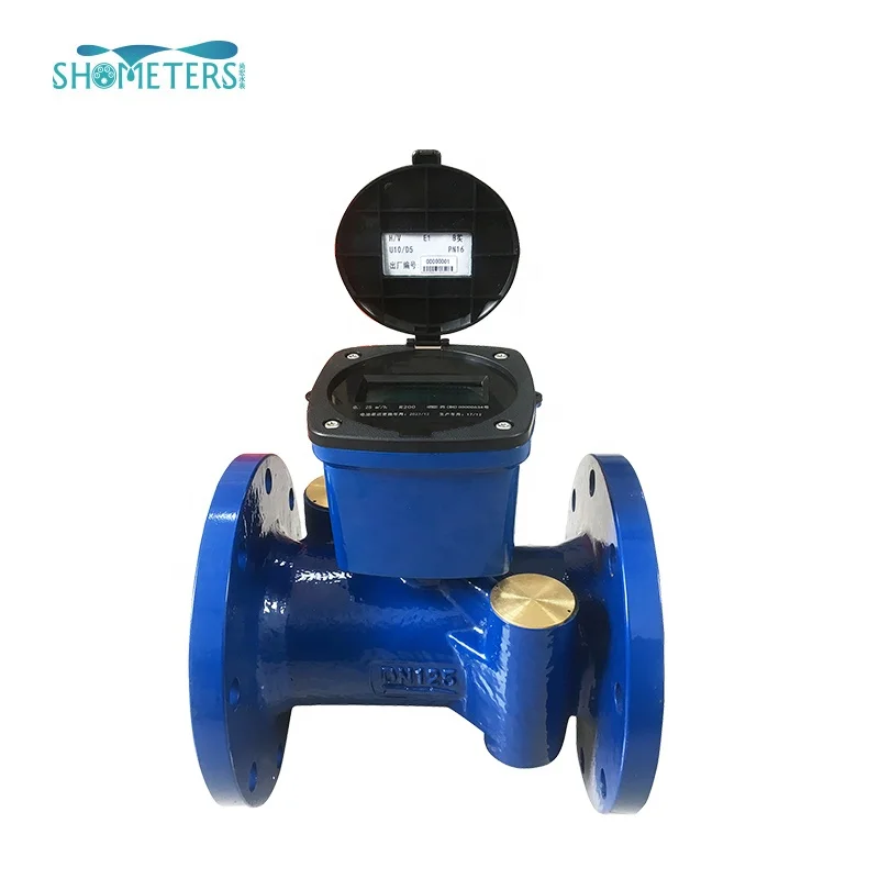 100mm digital intelligent Multi data display ultrasonic water meter