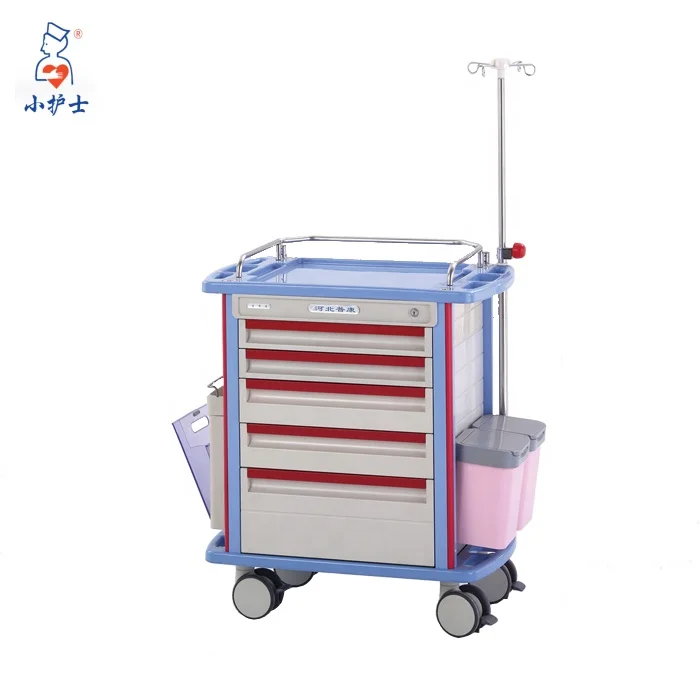 
F-5 Emergency trolley, hot sell hospital trolley 