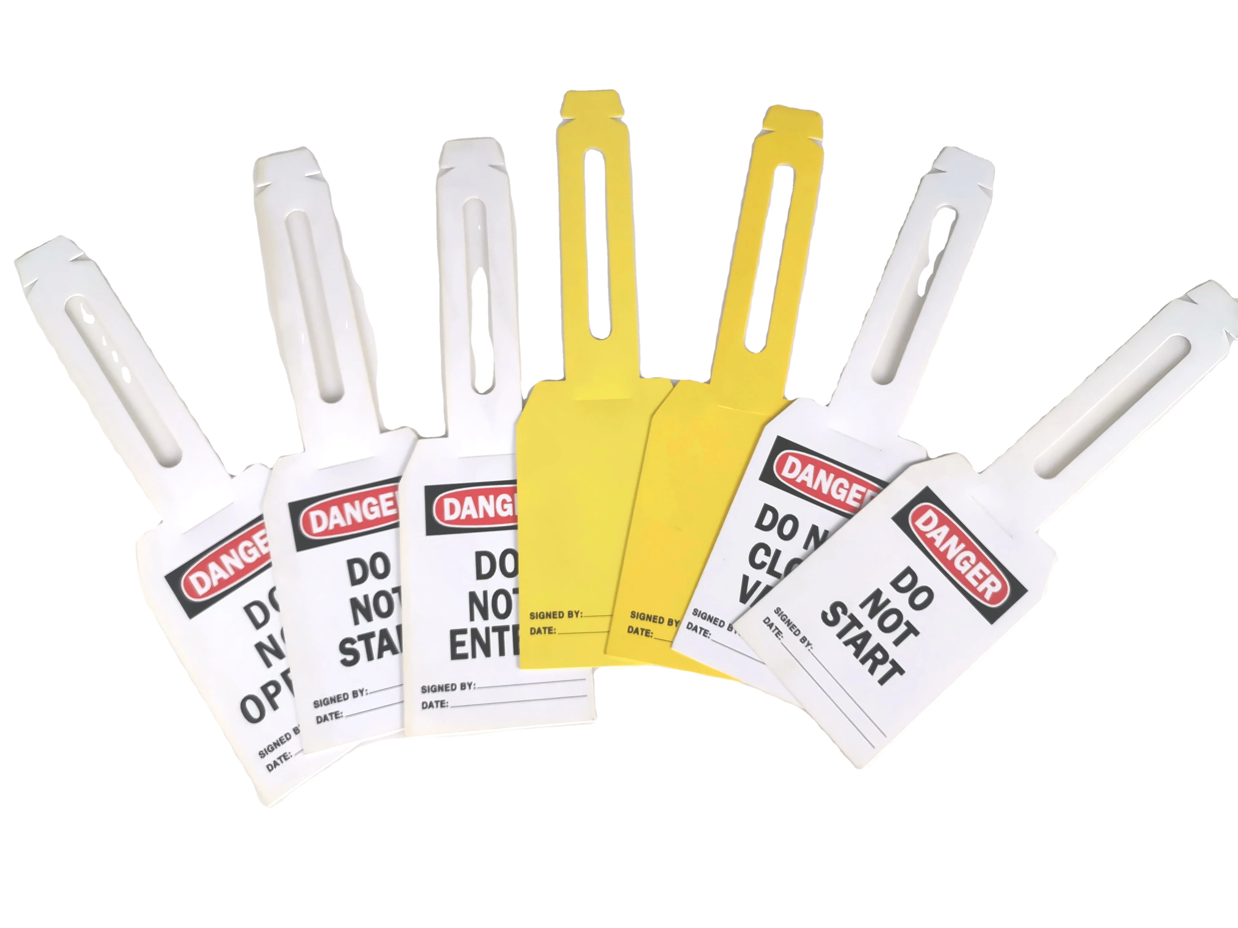 Customize Safety  Warning Tag  PVC Lockout Tag