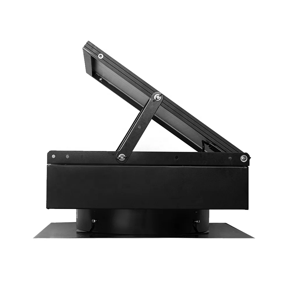 16 Inch 70 Watt New Solar Powered Attic Exhaust Fan Adjustable Type For Factories Warehouses