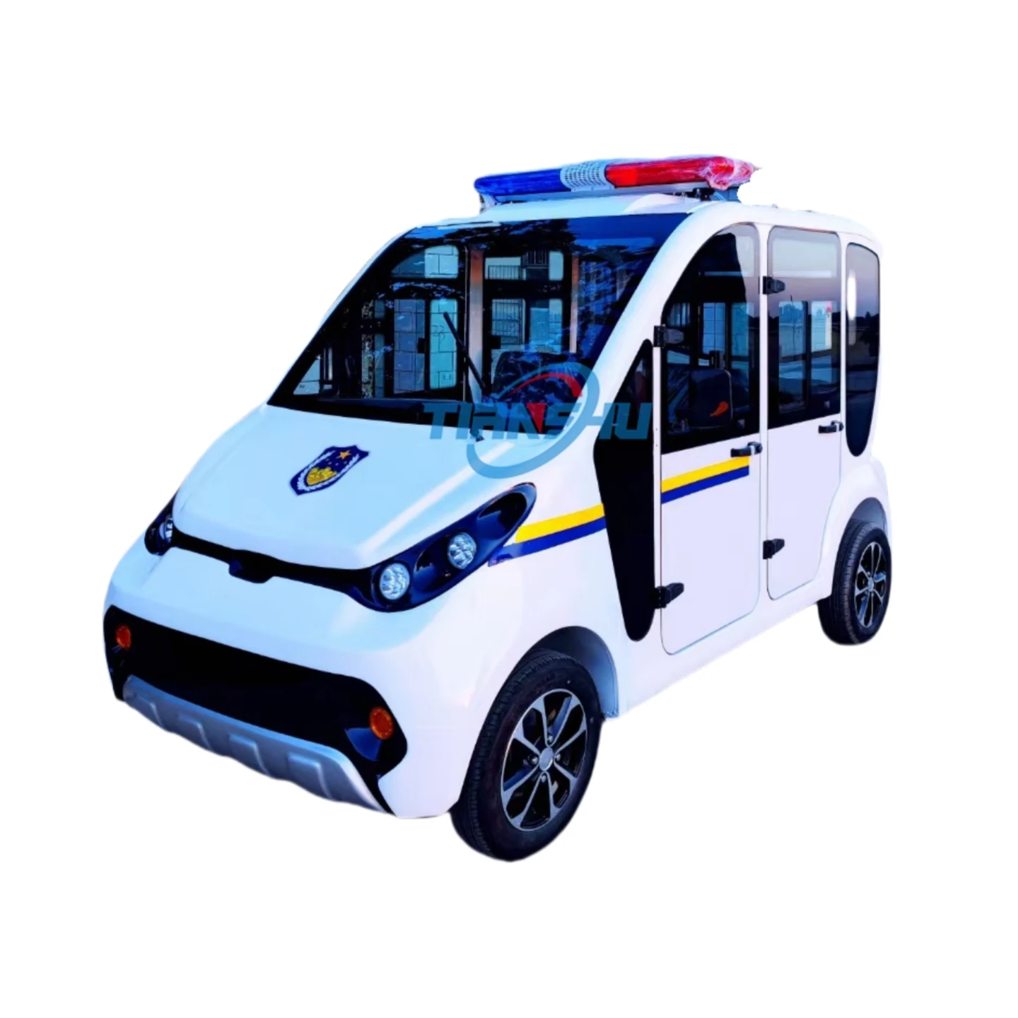 Заводская цена 2024 Новый электрический патрульный автомобиль многофункциональный небольшой с сигнализацией Модный Специальный