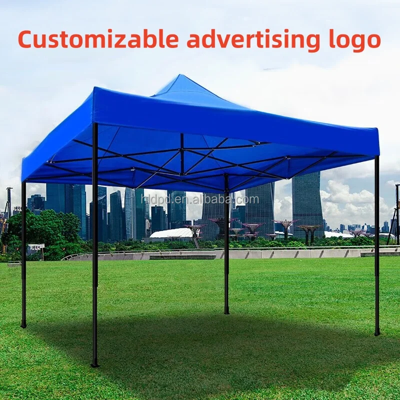 Steel architecture Custom Logo Printed Outdoor Advertising 3 x 6 Pop Up Canopy Tent For Events Display