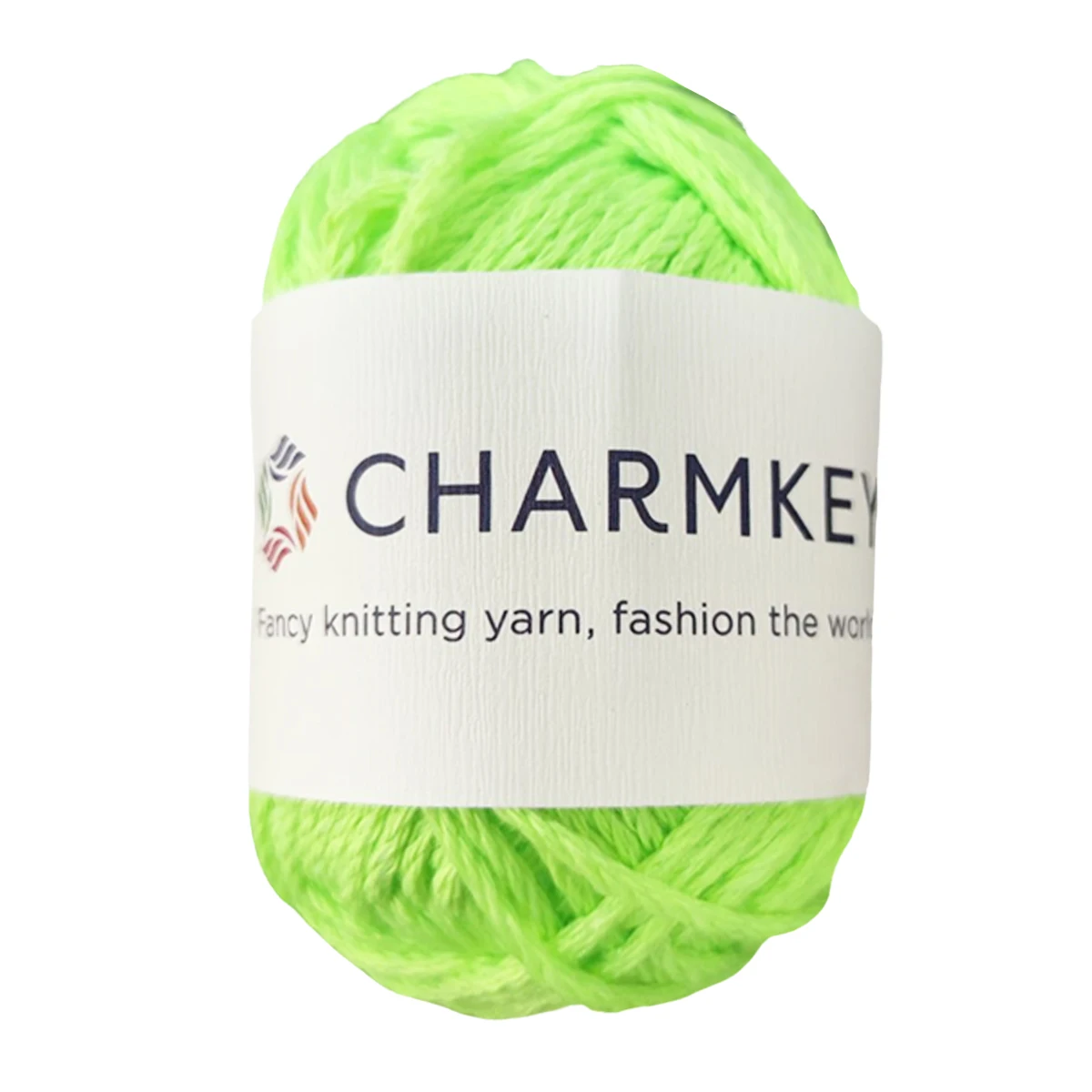 Charmkey Chinese factory Wholesale 100% Polyester Fancy Luminous Glow in dark Yarn for Hand Knitting and Crochet