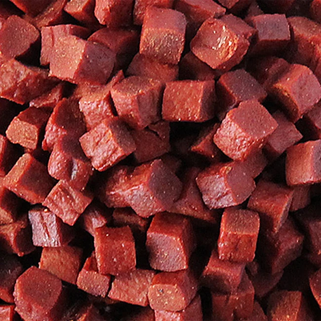 OEM ODM China manufacture (supplier) unique healthy delicious nutritious molar teeth dried Venison dice for cat pet snack food