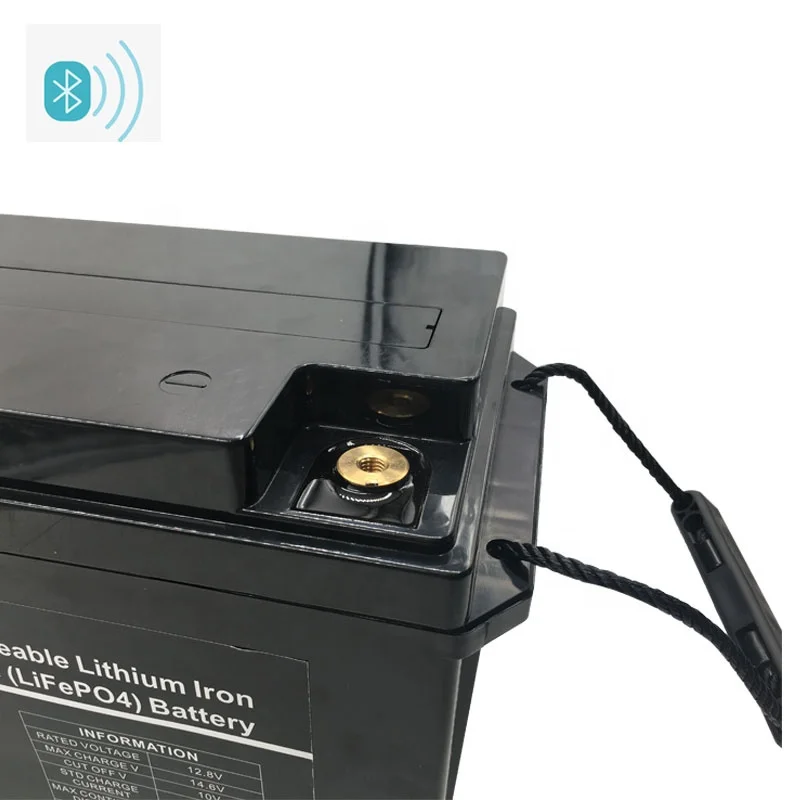 Factory wholesale lithium lifepo4 batterie 12v 200ah avec wireless connect and BMS