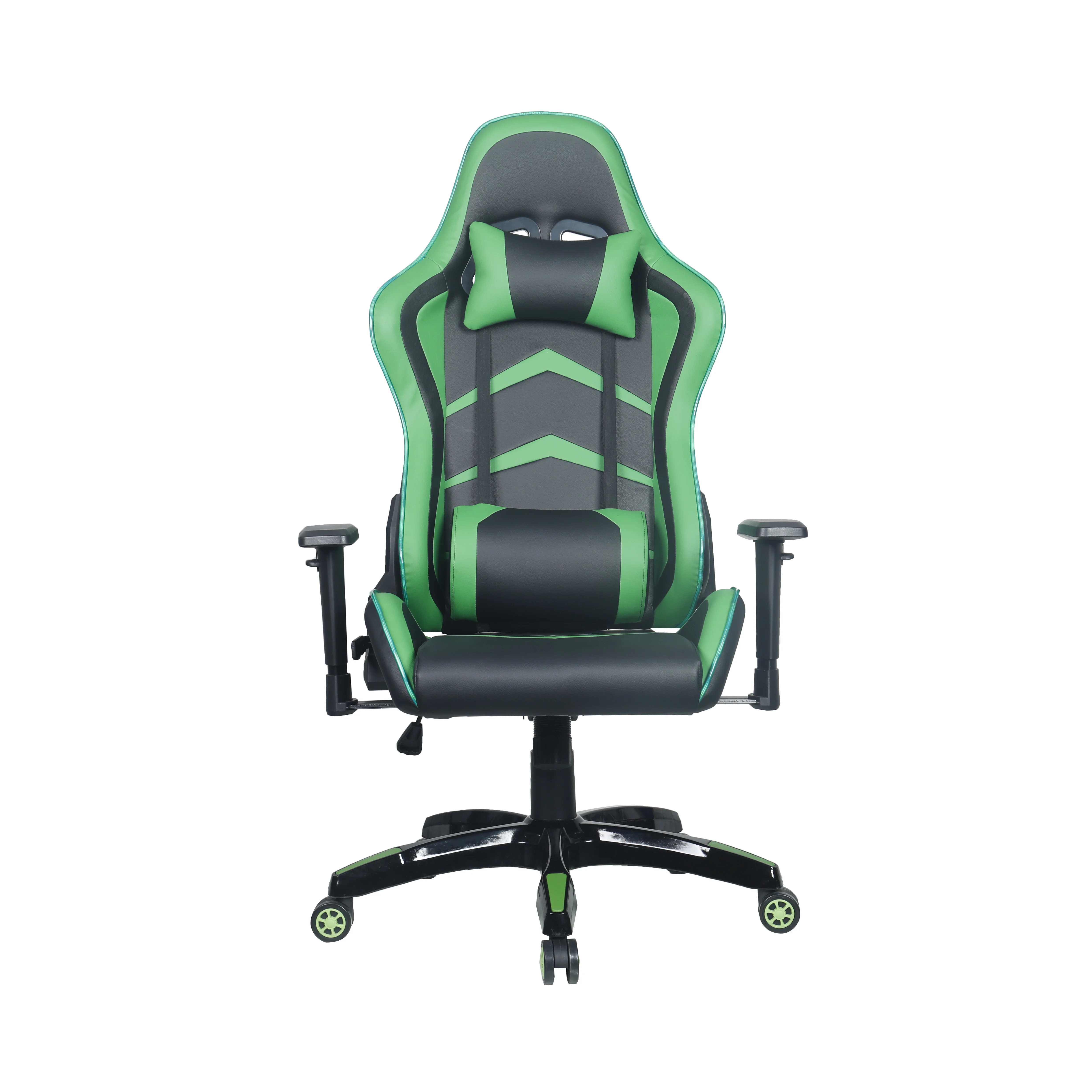 Razer Gaming Chair Esport Racing Ergonomic Computer PC Gaming Chair With Feetrest Recliner Green Game Chairs