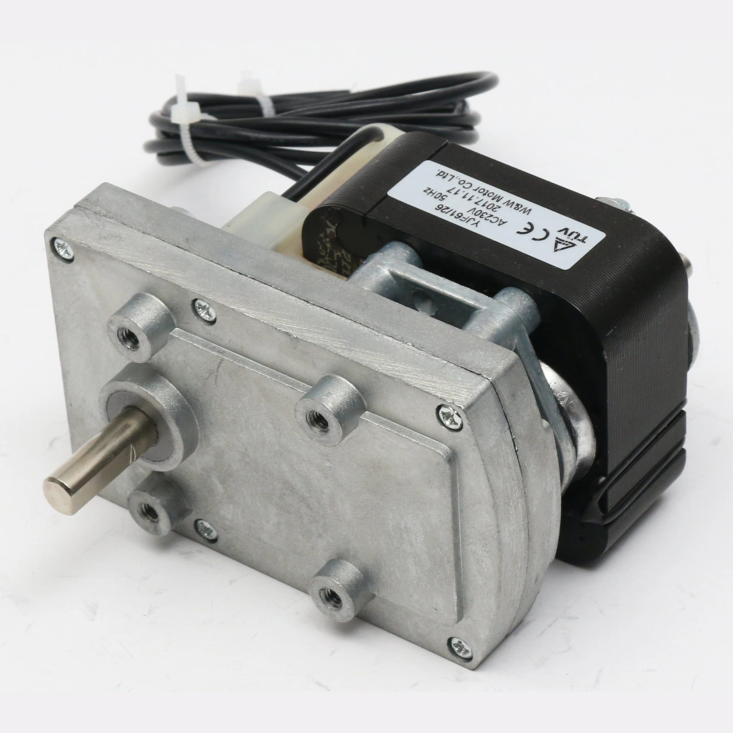 New Model High Torque Low Rpm AC Gearmotor 110V 220V 230V 240V Asynchronous Motor IE 1 Single-phase Ce Drip-proof ROHS VDE