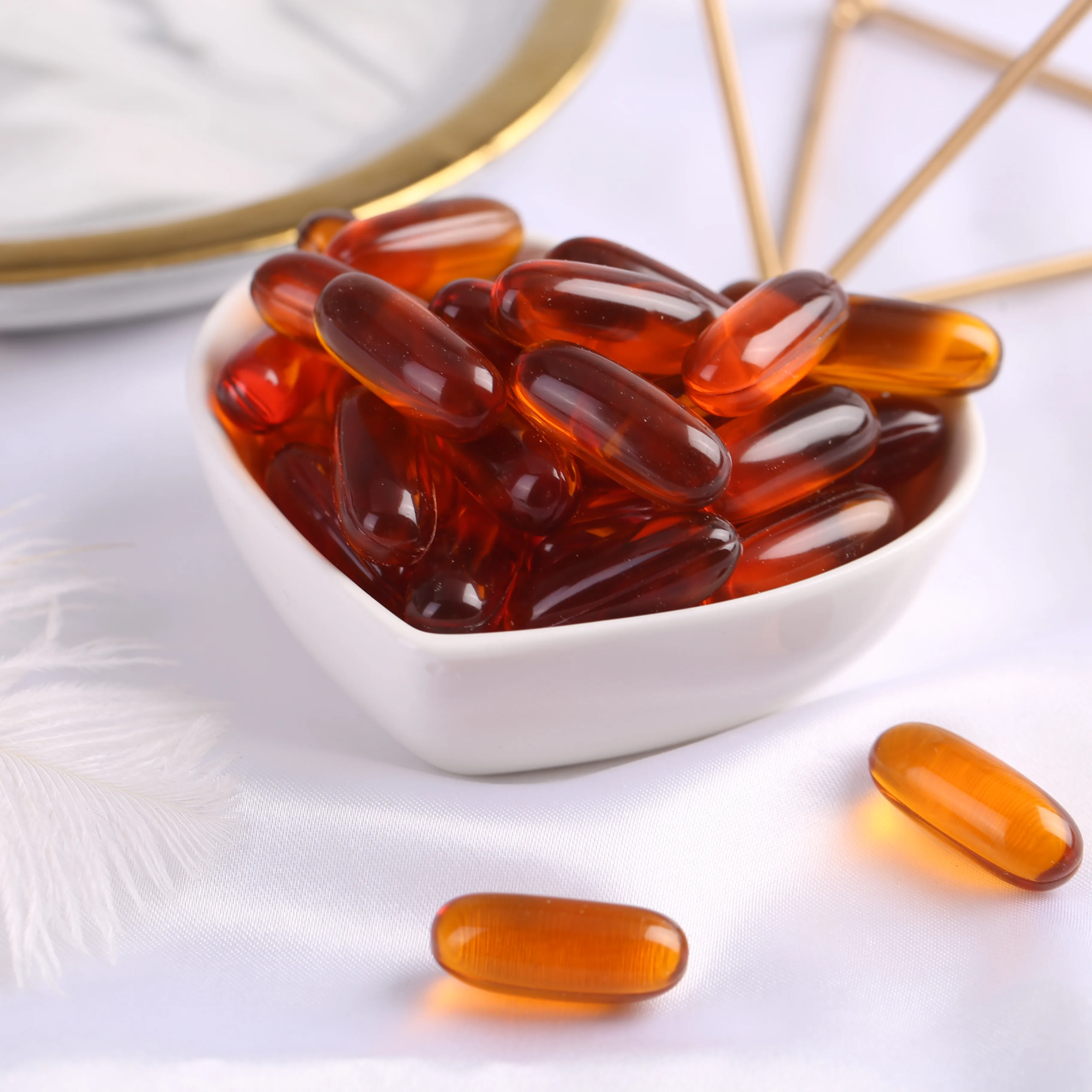 Soybean Lecithin Softgels Brain Health & Vitality Support 1000mg Natural Formula Heart Health Choline Rich Optimal Absorption