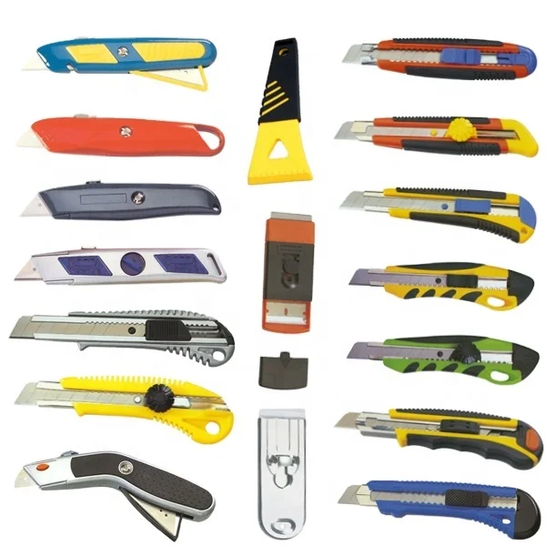 Box Opener Stationery Utility Knife Cutter Snap Off Cutter Knife 9 18 mm School Student Safety retractable Utility Knife Cutter
