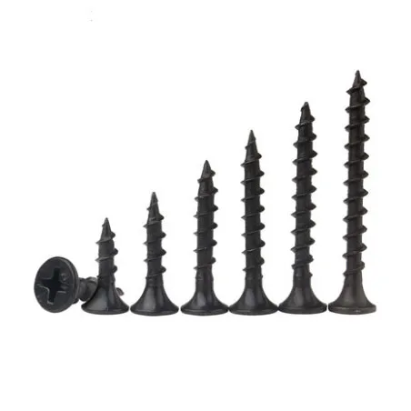 manufacturer price coarse thread 3.5*25mm black phosphated phillips bugle head drywall screw connect gypsum board