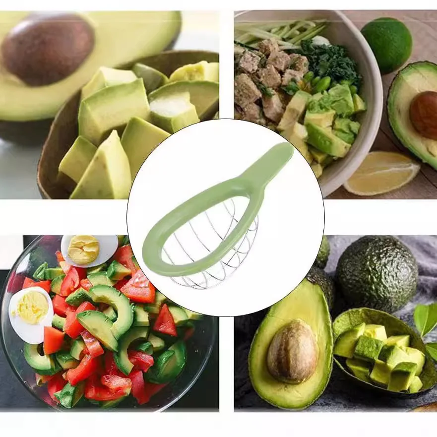 Syh449 Kitchen Utensils Fruit Plastic Separator Easy To Use Multifunctional Fruit Cutter Factory Supply Fashion Avocado Cutter