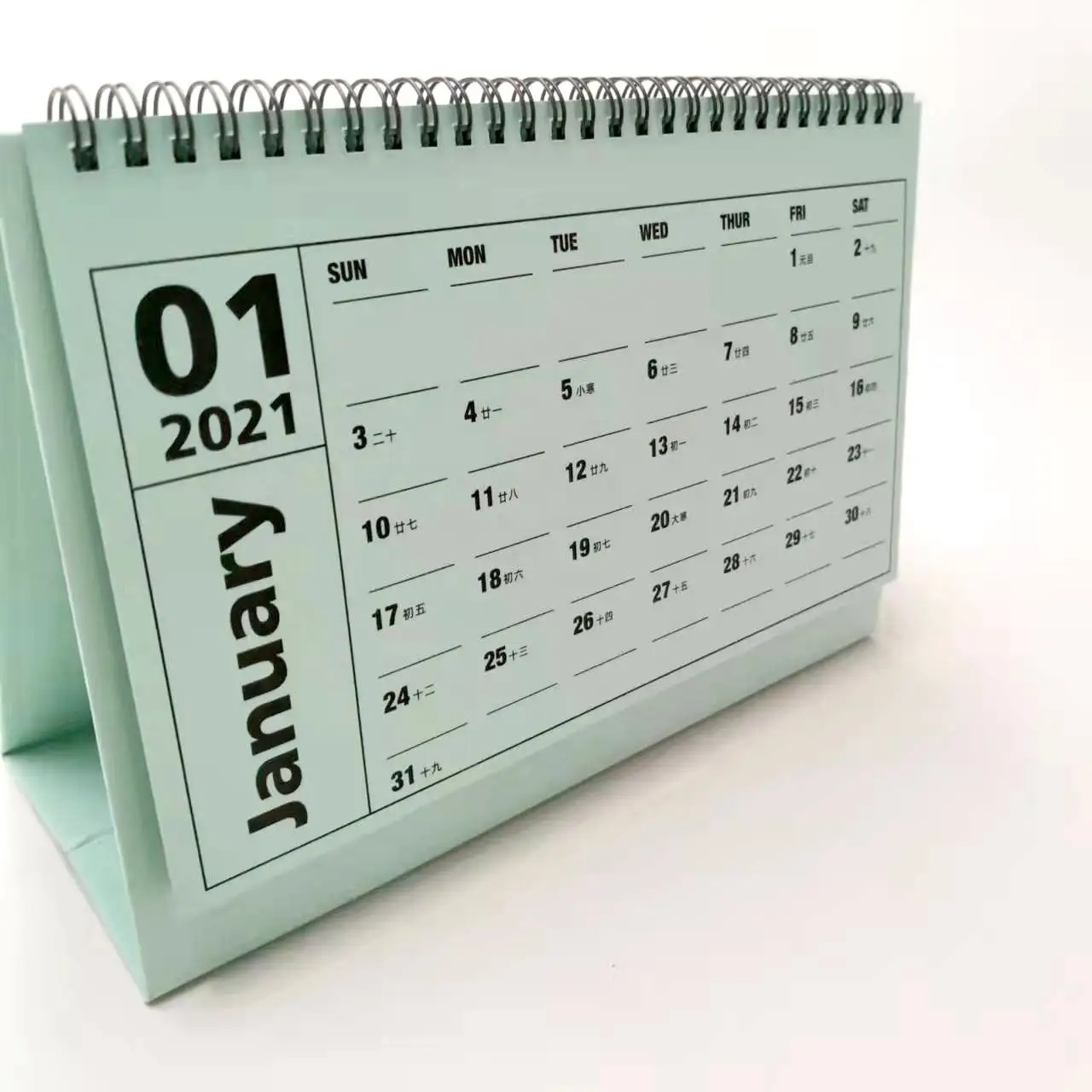 Custom Printing Paper Table Calendar High Quality Custom Designed Desk Calendar Printing Mini Size Paperboard Wall Calendar
