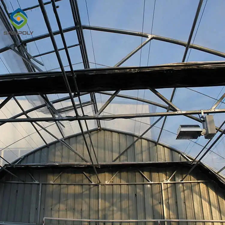 Sainpoly low cost greenhouse black out greenhouses mushroom farm greenhouse