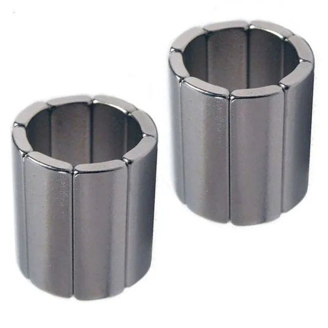 Professional Customized Super Strong Permanent Magnetic Materials N52 segment Arc shape Neodymium Magnets For Motor Rotor Using