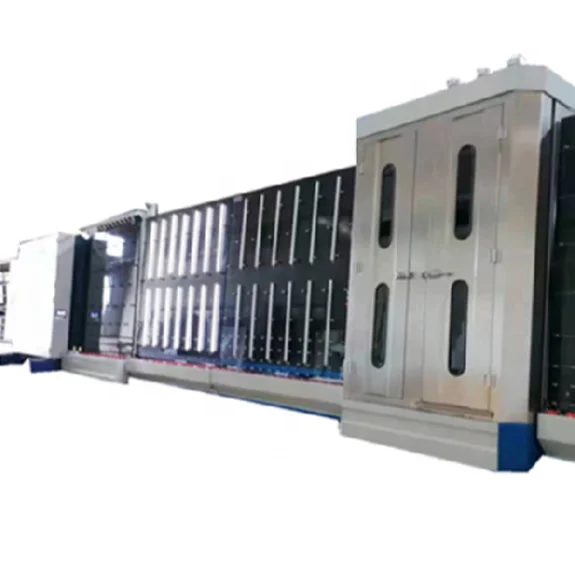 3300 мм изоляционная стеклянная машина вертикальная стиральная и пресс для производства