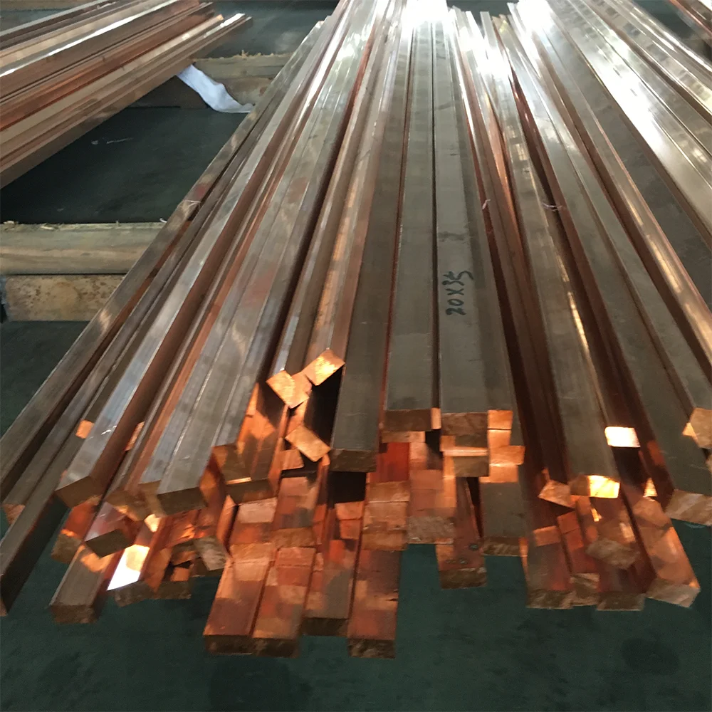 Smooth Surface Industrial 6m Length C11000 C1100 Round Brazing 99.9 Pure Copper Rod