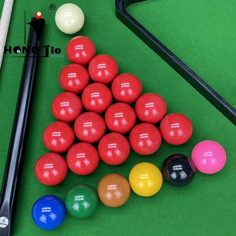 Hongjie Billiards Factory Hot sale 52.4mm snooker billiard ball set  billiard snooker table accessories