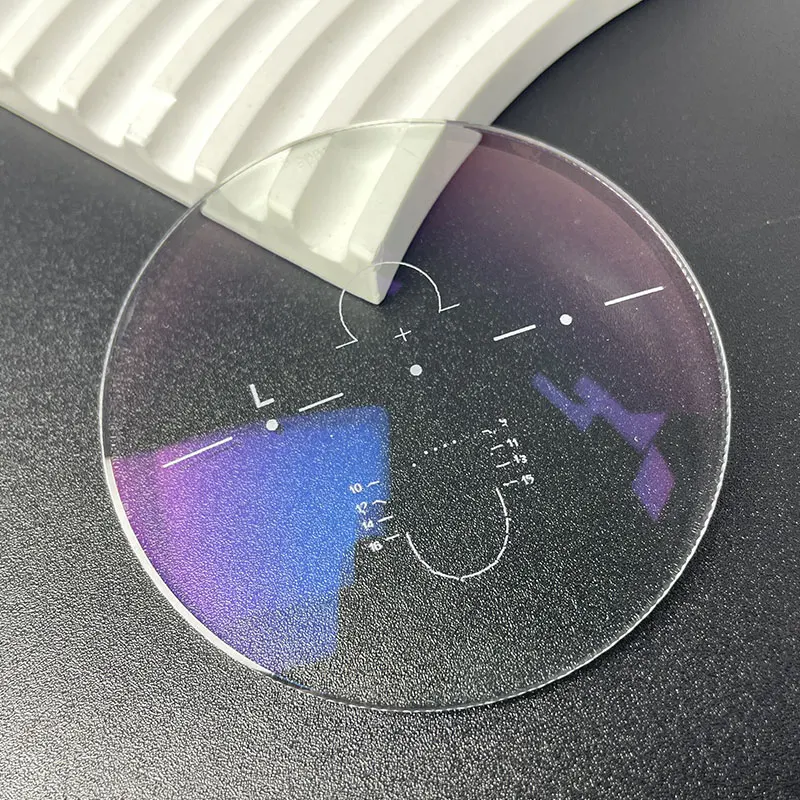 Anti Blue Light RX Optical Lens Blue Cut Progressive Lens Blanks Rx Lenses for Screen Protection