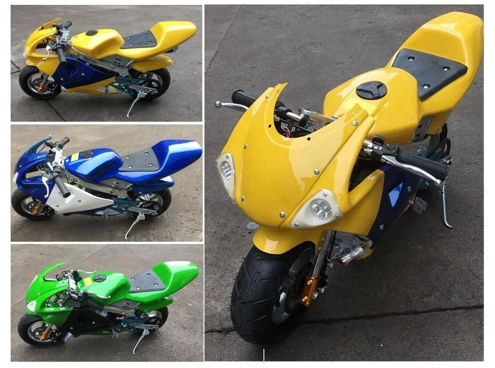 49cc Mini Motorcycle with Front LED Lights