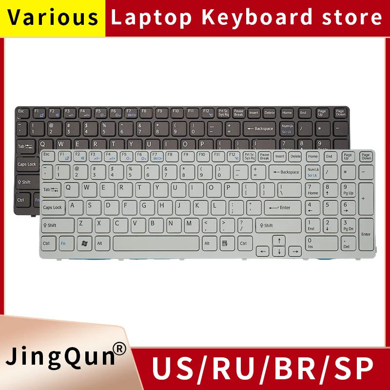 New Russian laptop Keyboard for Sony Vaio SVE151 SVE151J13M SVE1513M1EW SVE15 SVE151 SVE17 SVE151C11M SVE151E11T Keyboard