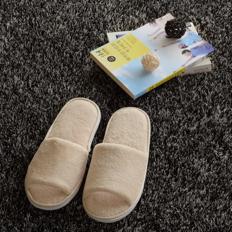 High Quality Hotel Slipper Manufacturer White Disposable Hotel Slippers