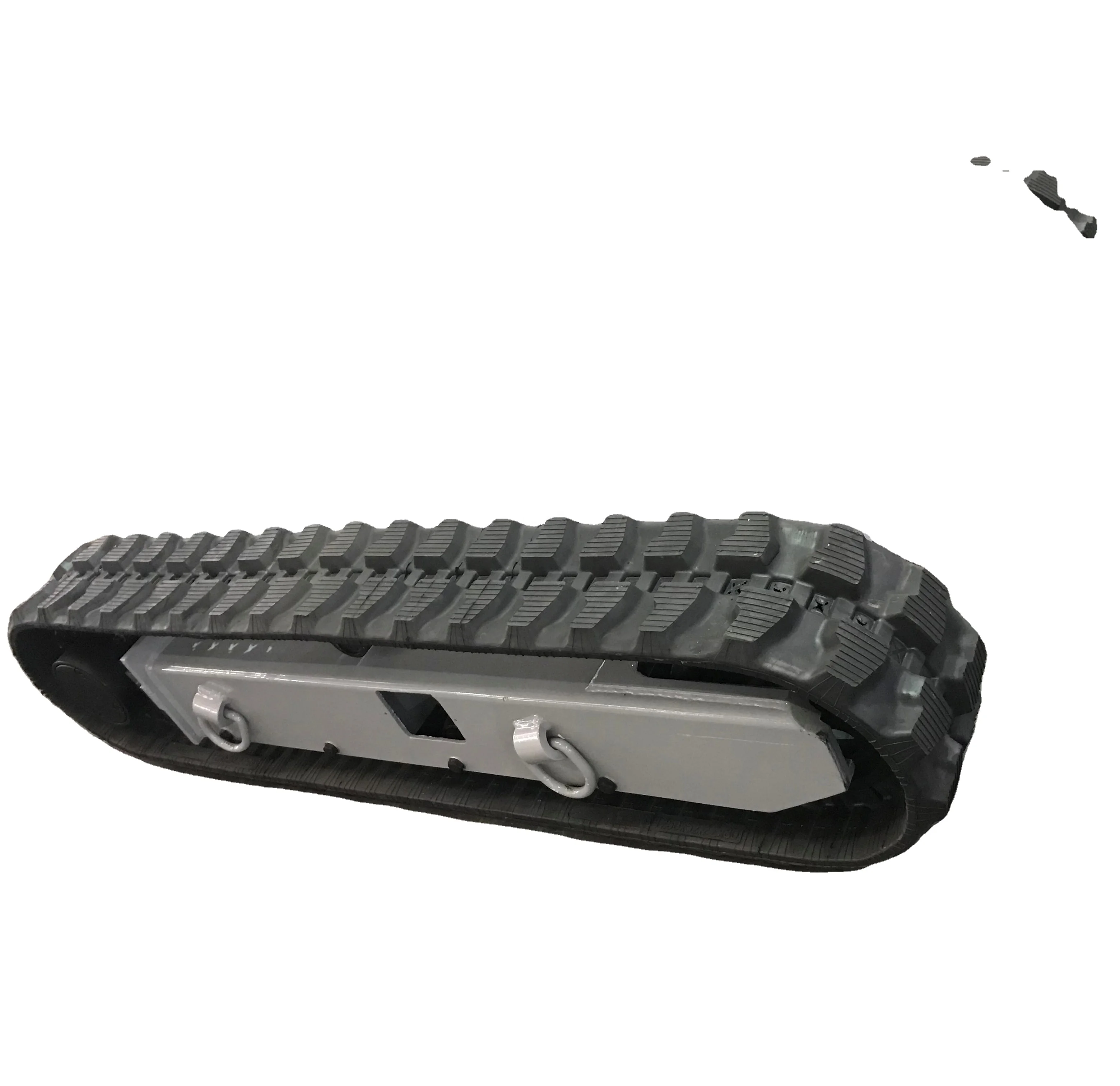 Mini rubber track  undercarriage for small loading transportation equipment chassis