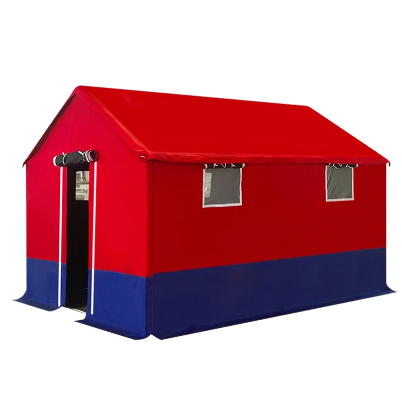 Heavy duty canvas tent green color big space canvas tent house factory price canvas tent waterproof