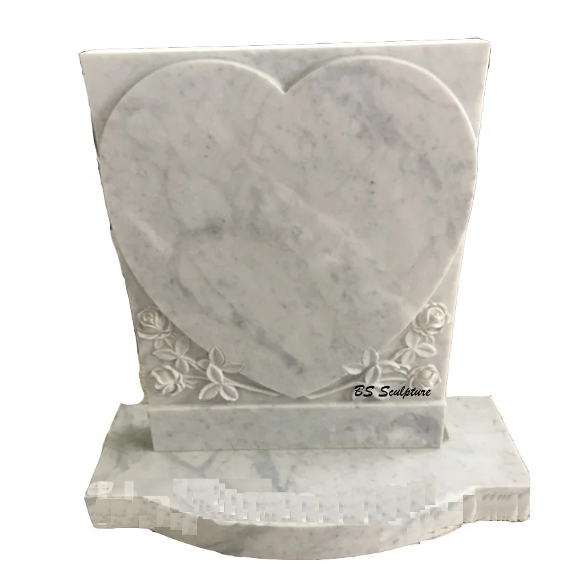 Outdoor Decorative Stone Sweeping Angel Statue Marble Tombstone Sculpture
