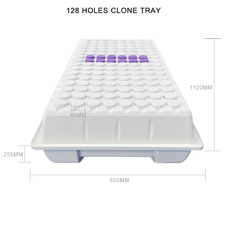 China Factory Direct Aero Cloner  Propagation Dome 128 Holes Cloning Machine Kit for Plants