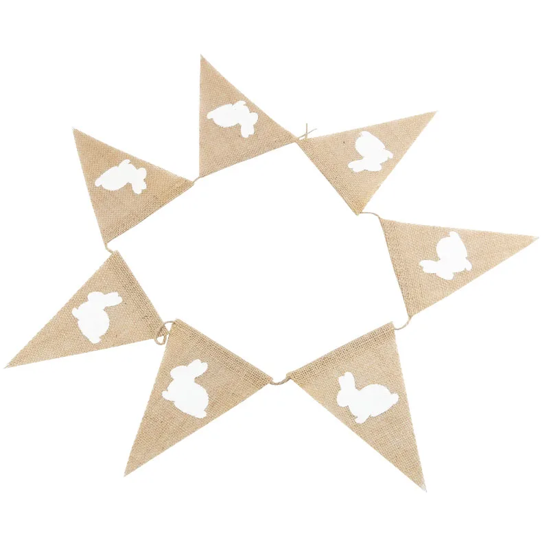 2.2m long Easter promotional flags roll up party flags banners