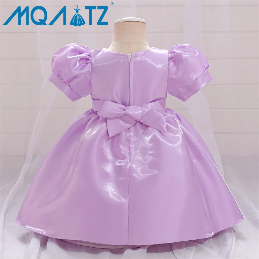 MQATZ printed princess dresses for girls birthday dresses for girls frock design for baby girl elegant dresses for kids