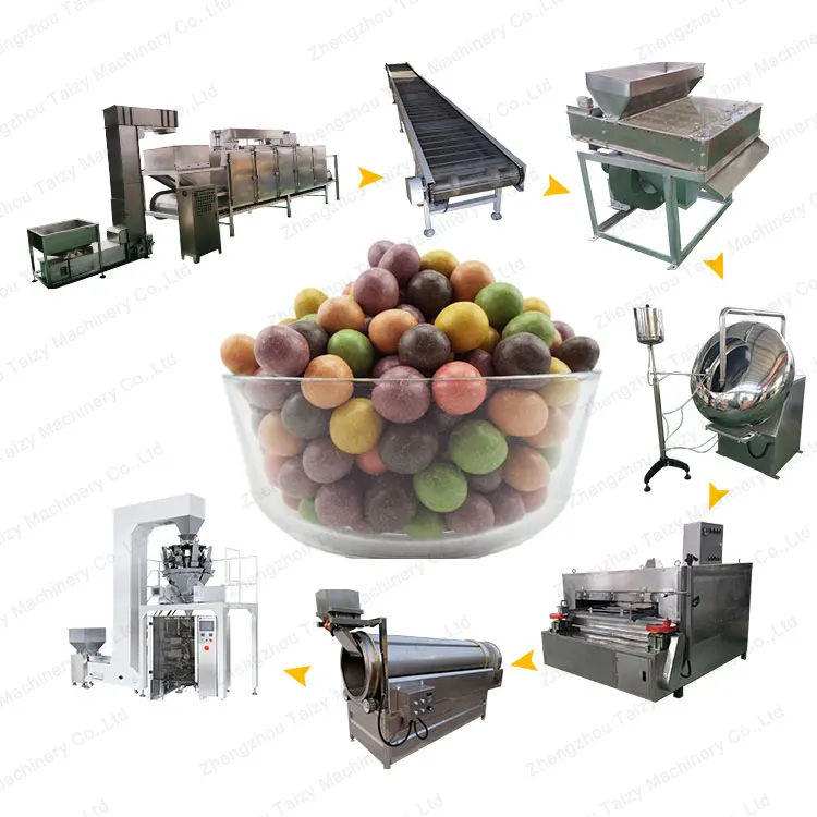 japanese sesame peanut roasting machine coffee coated peanuts production line
