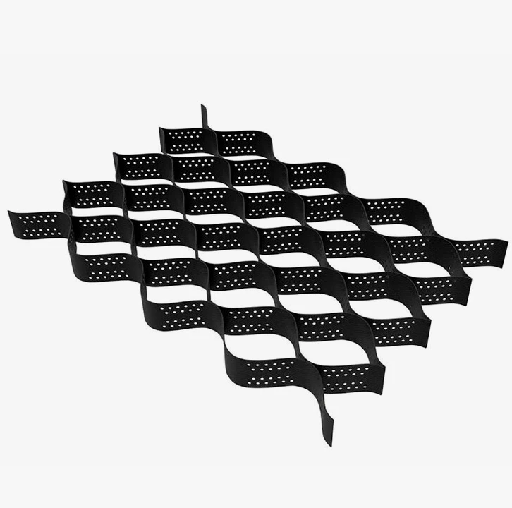 Honeycomb Geocell for Roadbed Slope Protection HDPE Material With Embossed Punching Welding Plastic Cells for Grass Planting