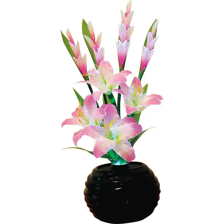 Wholesale luminous butterfly orchid light up artificial flowers with led