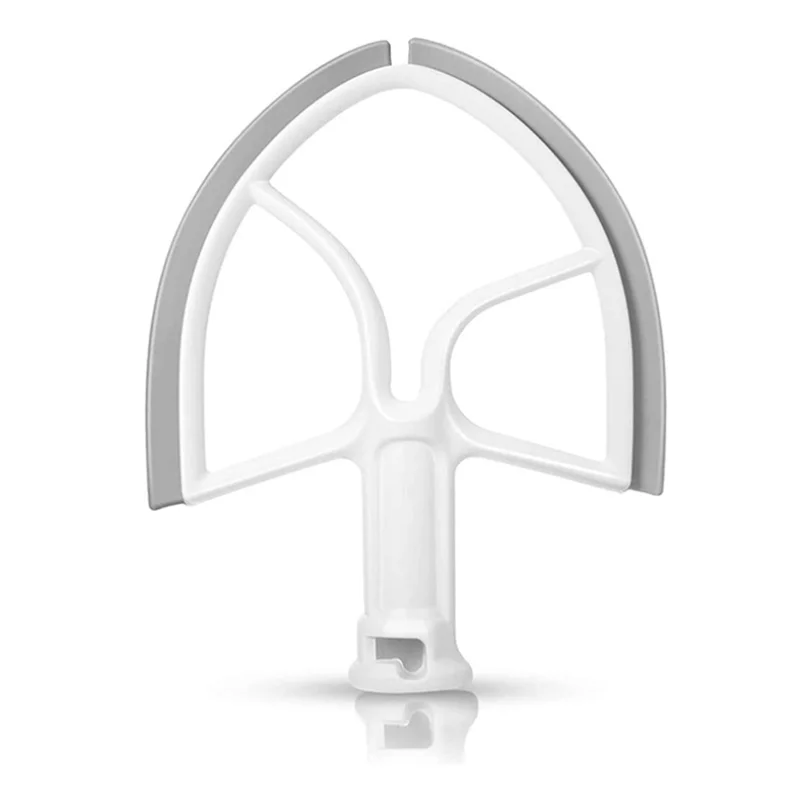 Гибкий силиконовый скребок для кухонной посуды, белый цвет, 4,5-5T, Кварта