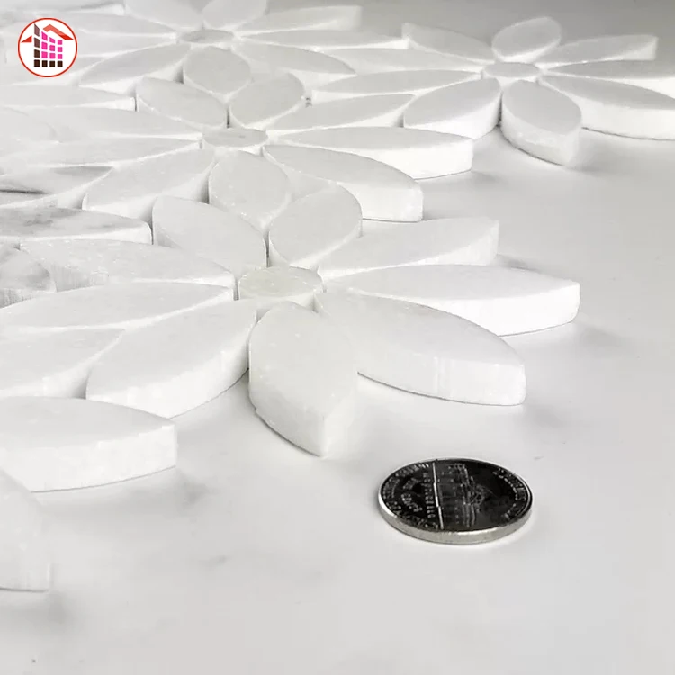 Classical design 8mm thickness glass and metal mix resin mosaic