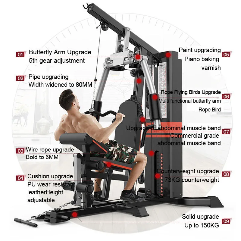 Gym Weight Standard Powerlifting Multifunctional Training Home Gym Multi Station Buy and send, welcome to buy.