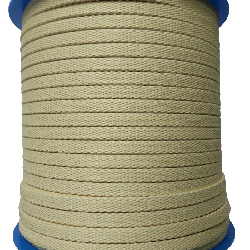 Flame Retardant Glass Tempering Furnace High Temperature Resistant Aramid Roller Conveyor Cord Abrasion Resistant Kevlars Rope