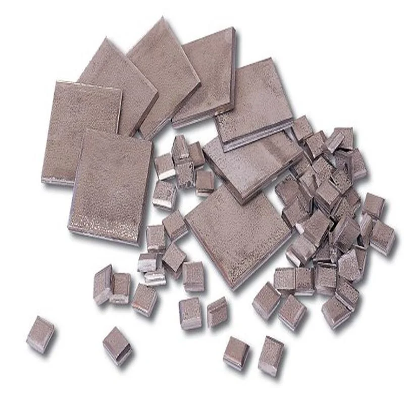 Никелевый блок высокой чистоты, никелевые частицы, Ni99.99 %, никелевый Испарительный материал